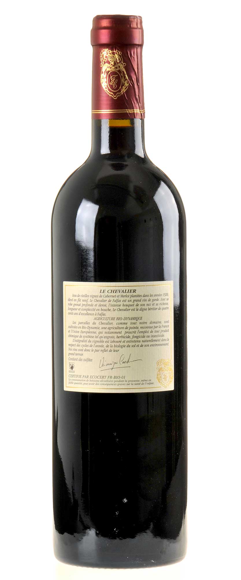 Château Falfas Le Chevalier Côtes de Bourg 2011