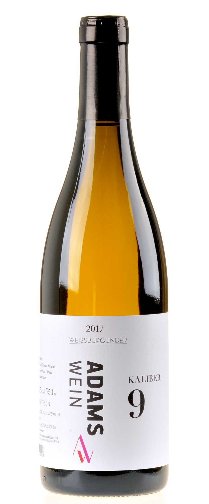 AdamsWein Kaliber 9 Weißburgunder 2017