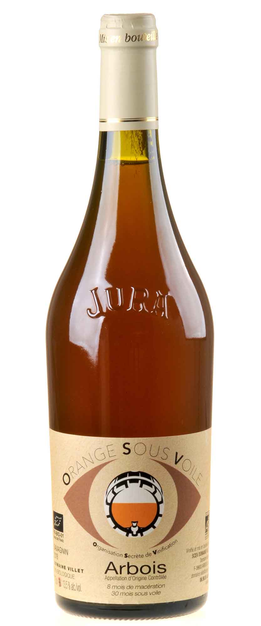 Domaine Villet Orange sous voile Bio 2018