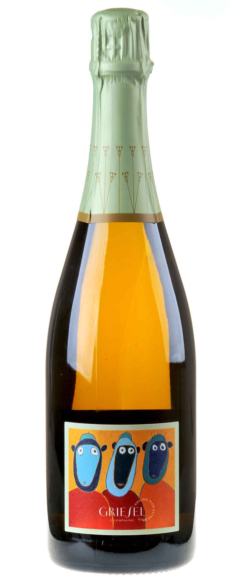 Bild Griesel & Compagnie Riesling Flor Extra Brut 2021 vinocentral UNIKAT