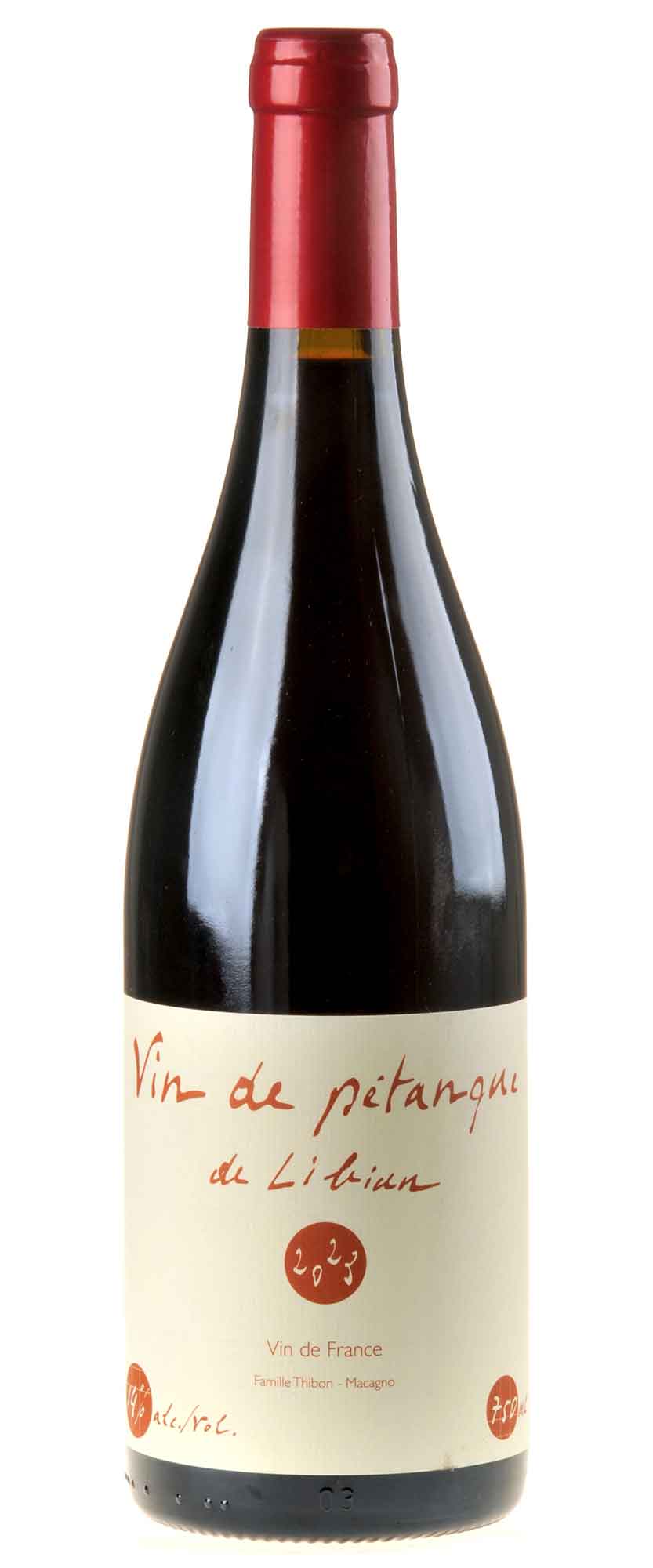 Mas de Libian Vin de Petanque Bio 2023