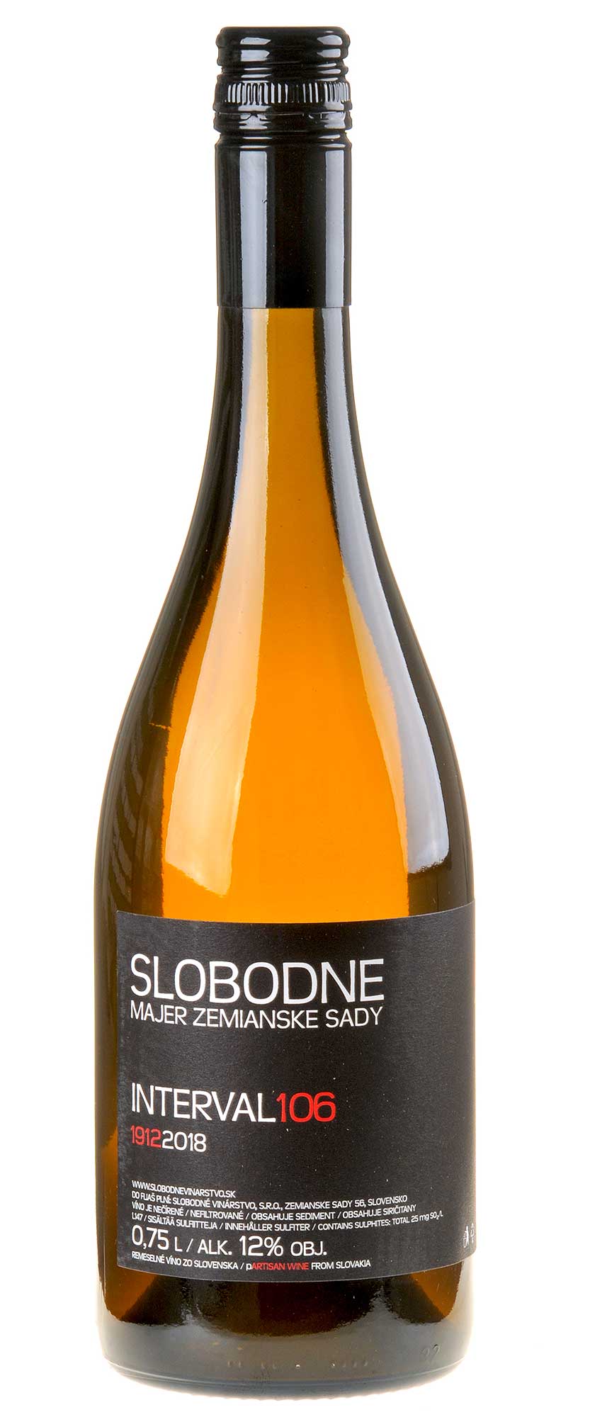 Slobodné Vinárstvo Interval 106 2018