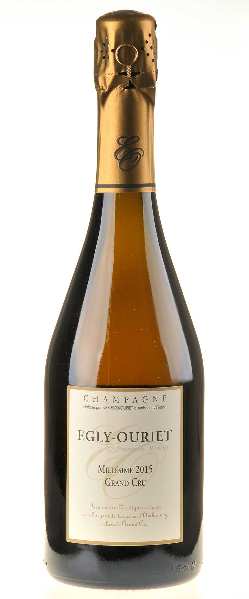 Egly-Ouriet Champagne Grand Cru Brut Millésime 2015