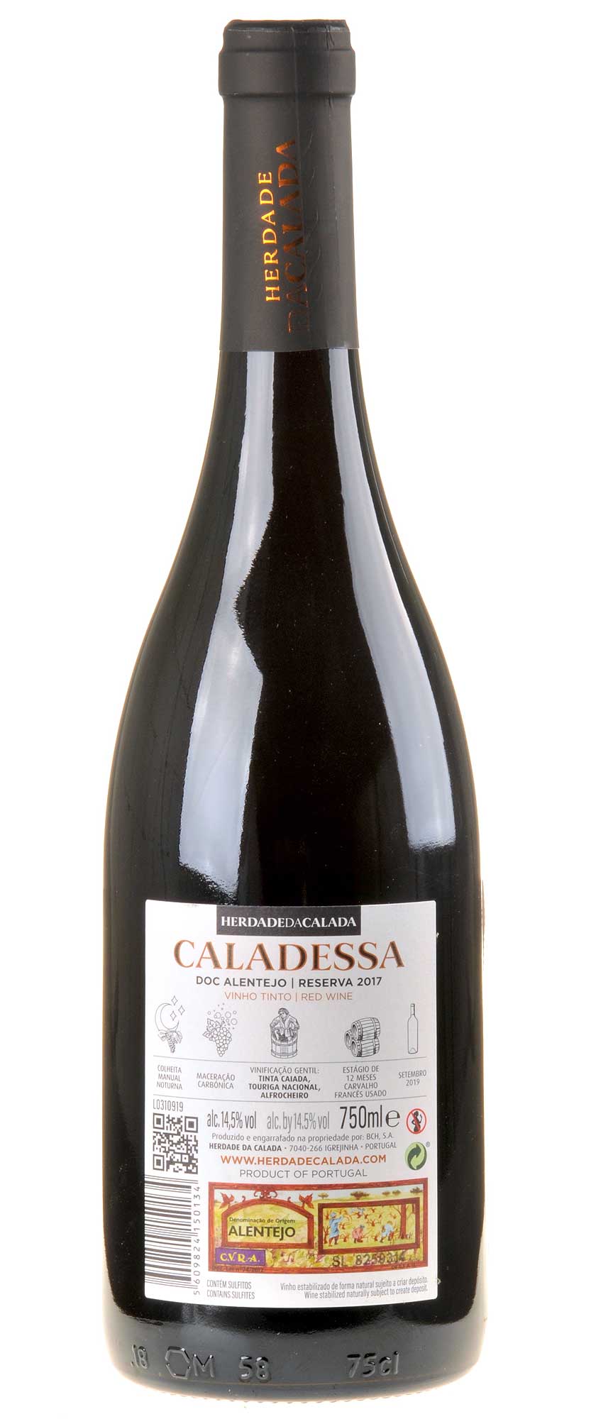 Herdade da Calada Caladessa Tinto Reserva
