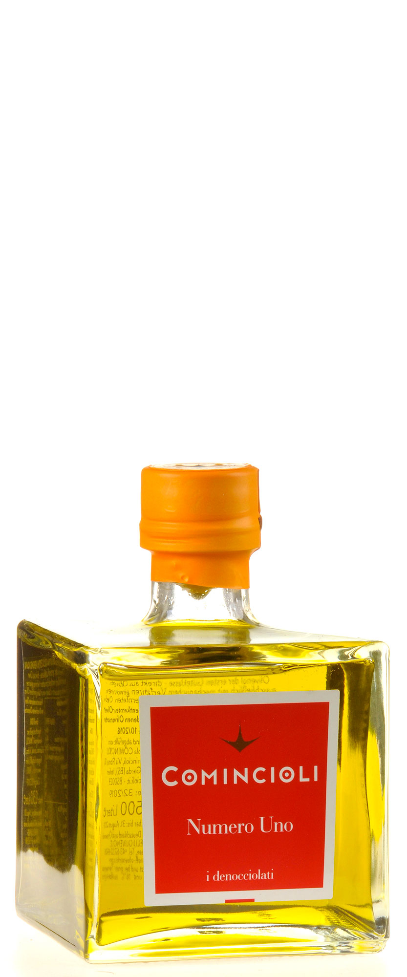 Gianfranco Comincioli Numero uno Olivenöl Extra Vergine i denocciolati 2018 500ml Flasche